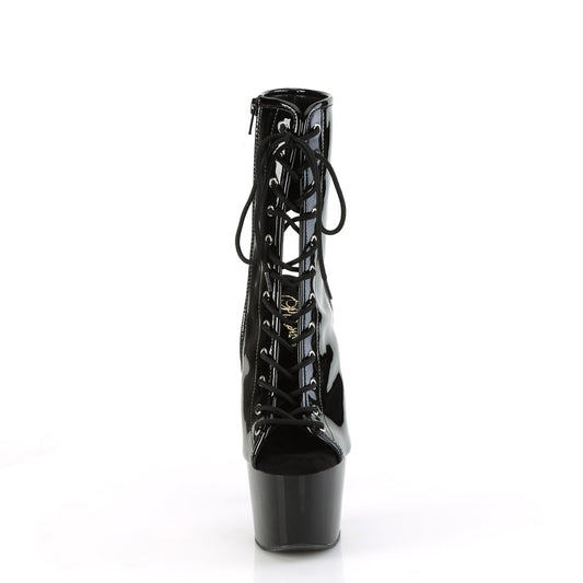 【PLEASER】ADORE-1016 シューズ Blk Pat/Blk【取寄】