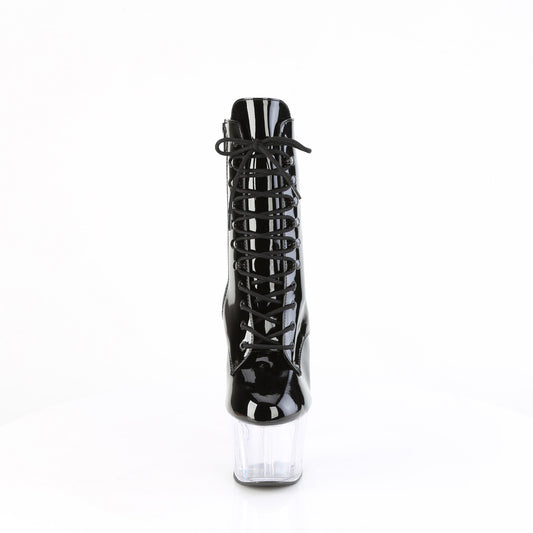 【PLEASER】ADORE-1020 プラットフォームシューズ Blk Pat/Clr【取寄】