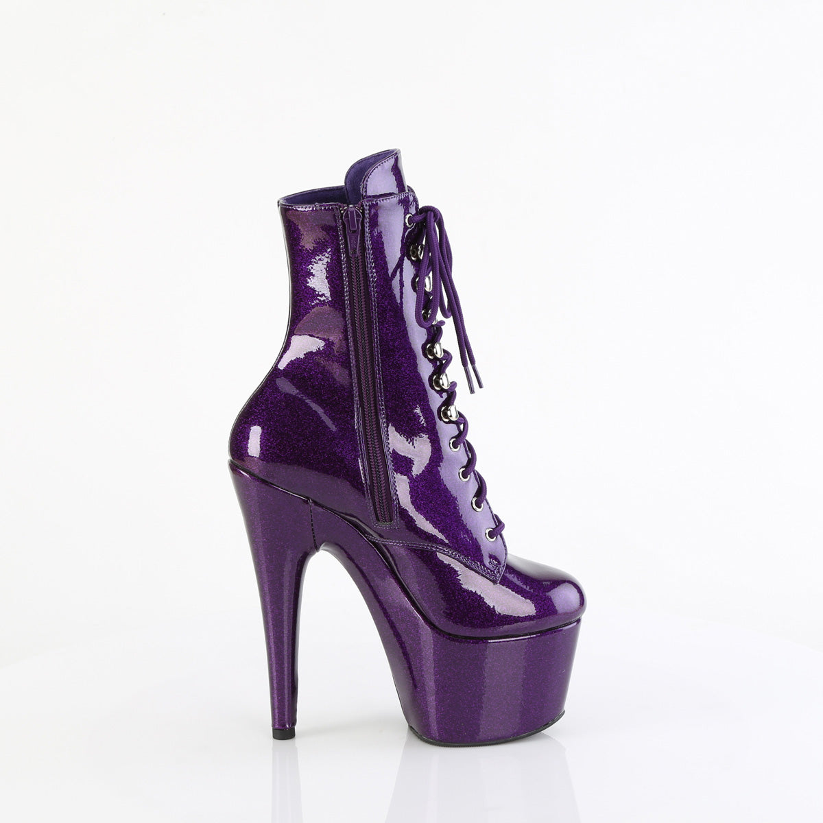 【PLEASER】ADORE-1020GP シューズ Purple Glitter Pat/M【取寄】