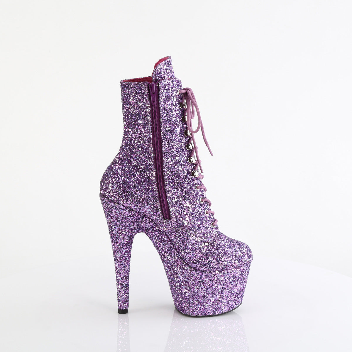 【PLEASER】ADORE-1020GWR シューズ Lavender Glitter/Lavender Glitter【取寄】