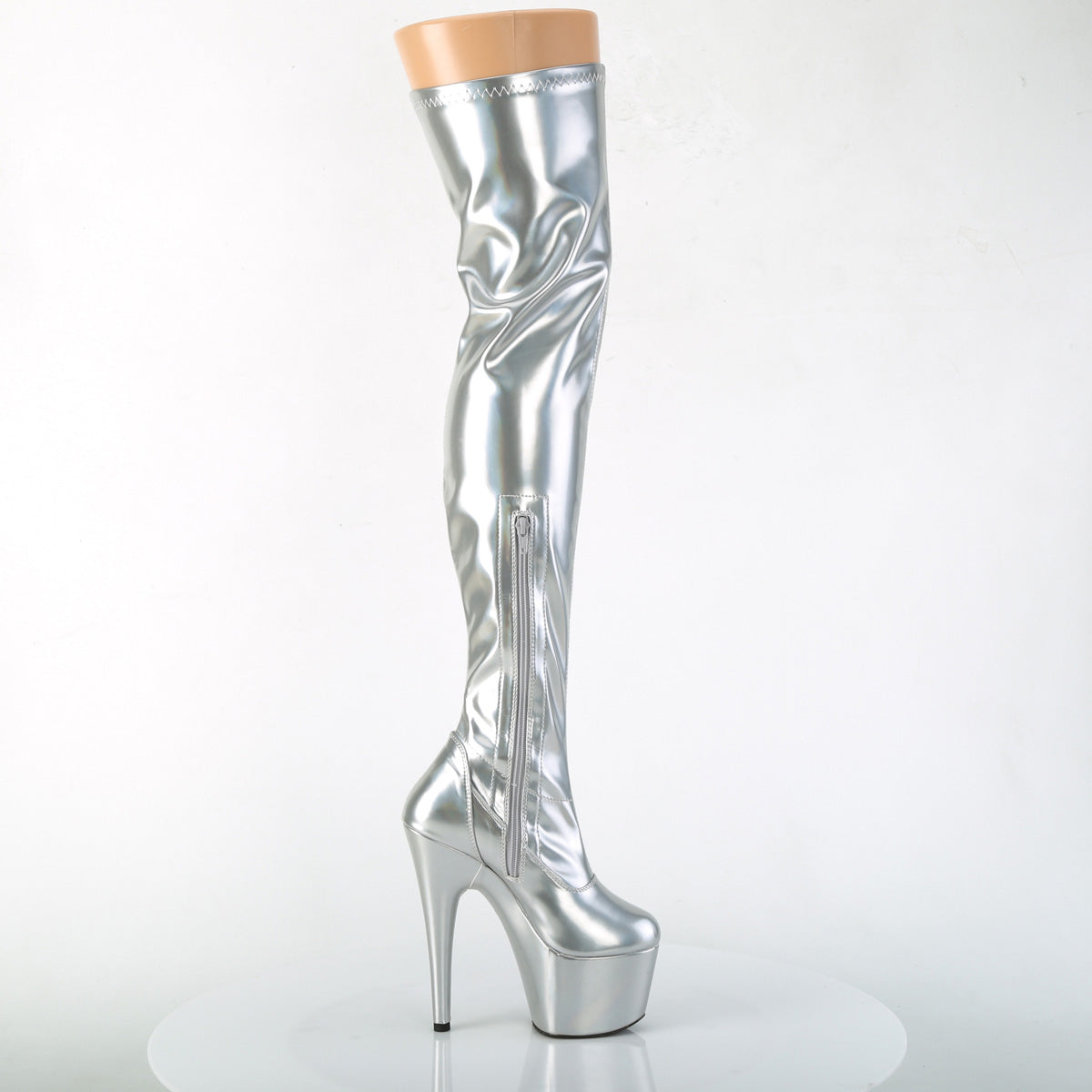 【PLEASER】ADORE-3000HWR シューズ Slv Str. Holo/Slv Holo【取寄】