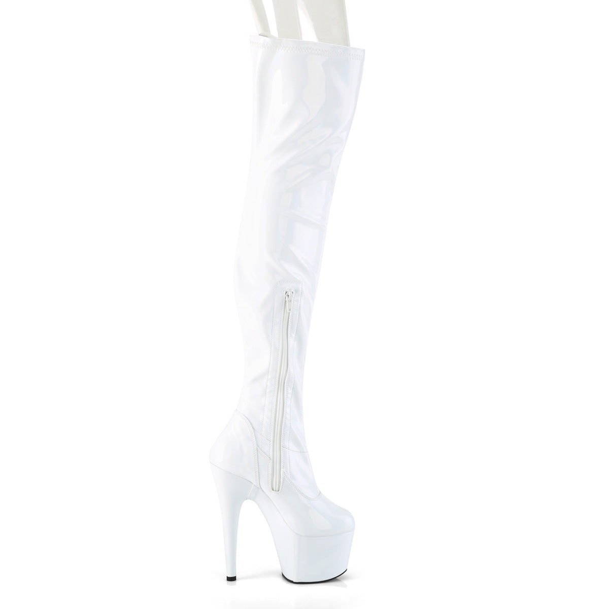 【PLEASER】ADORE-3000HWR シューズ Wht Str. Holo/Wht Holo【取寄】