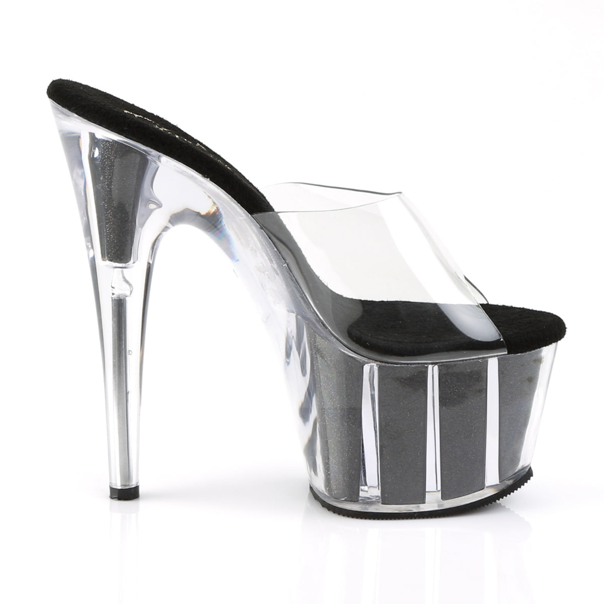 【PLEASER】ADORE-701G プラットフォームシューズ Clr/Blk Gltr【取寄】