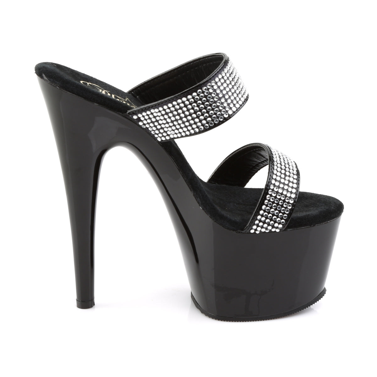 【PLEASER】ADORE-702-2 シューズ Blk/Blk【取寄】