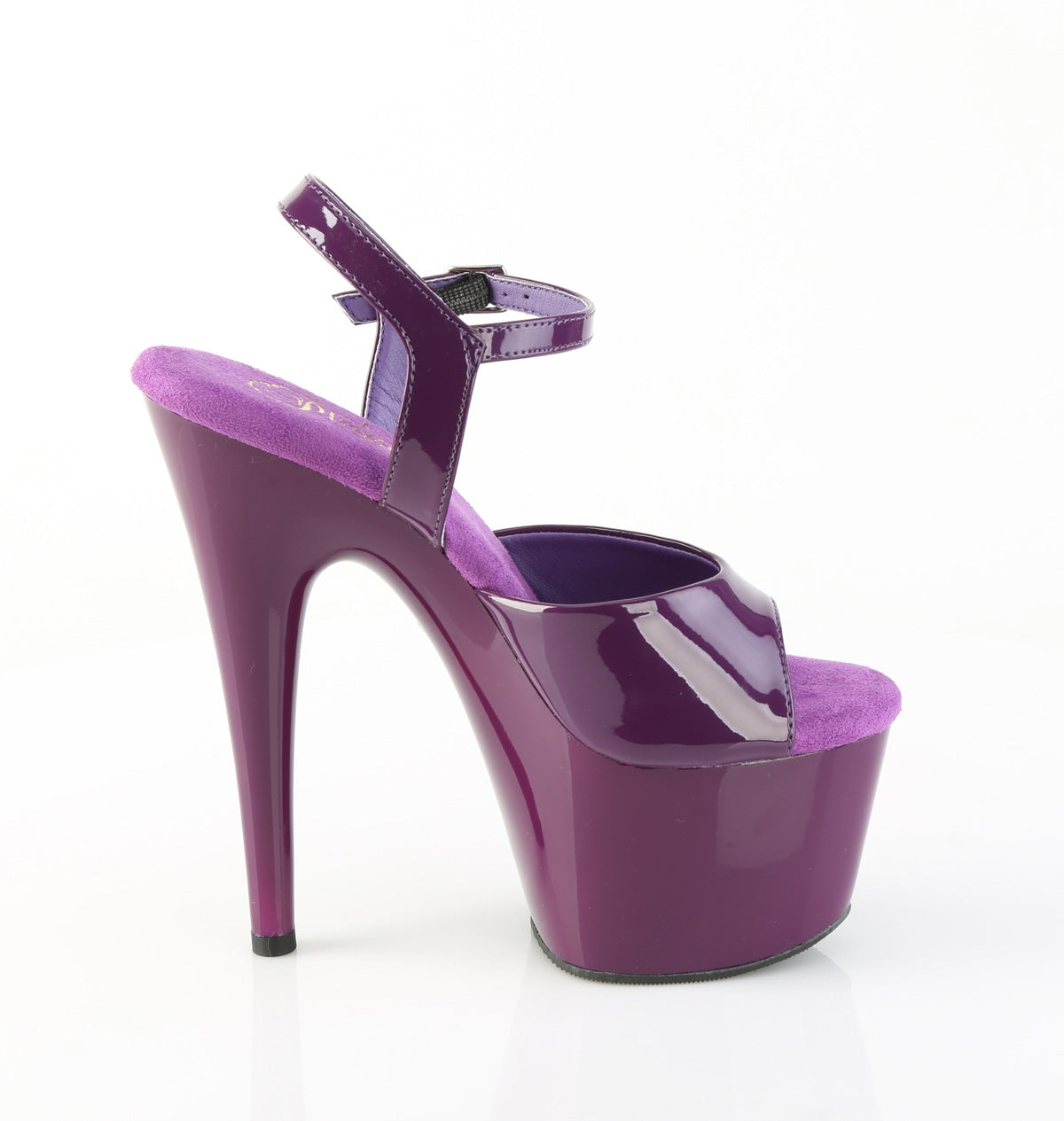 【PLEASER】ADORE-709 シューズ Purple Pat/Purple【取寄】