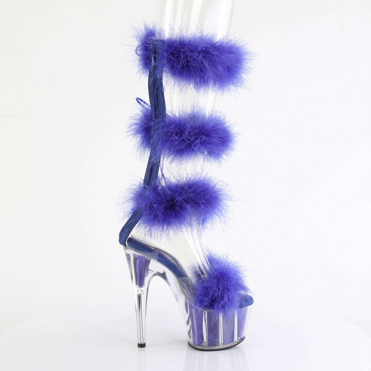 【PLEASER】ADORE-728F シューズ Clr-Royal Blue Fur/M【取寄】