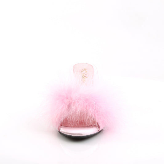 【FABULICIOUS】BELLE-301F ヒールシューズ B. Pink Pu-Fur/Clr【取寄】