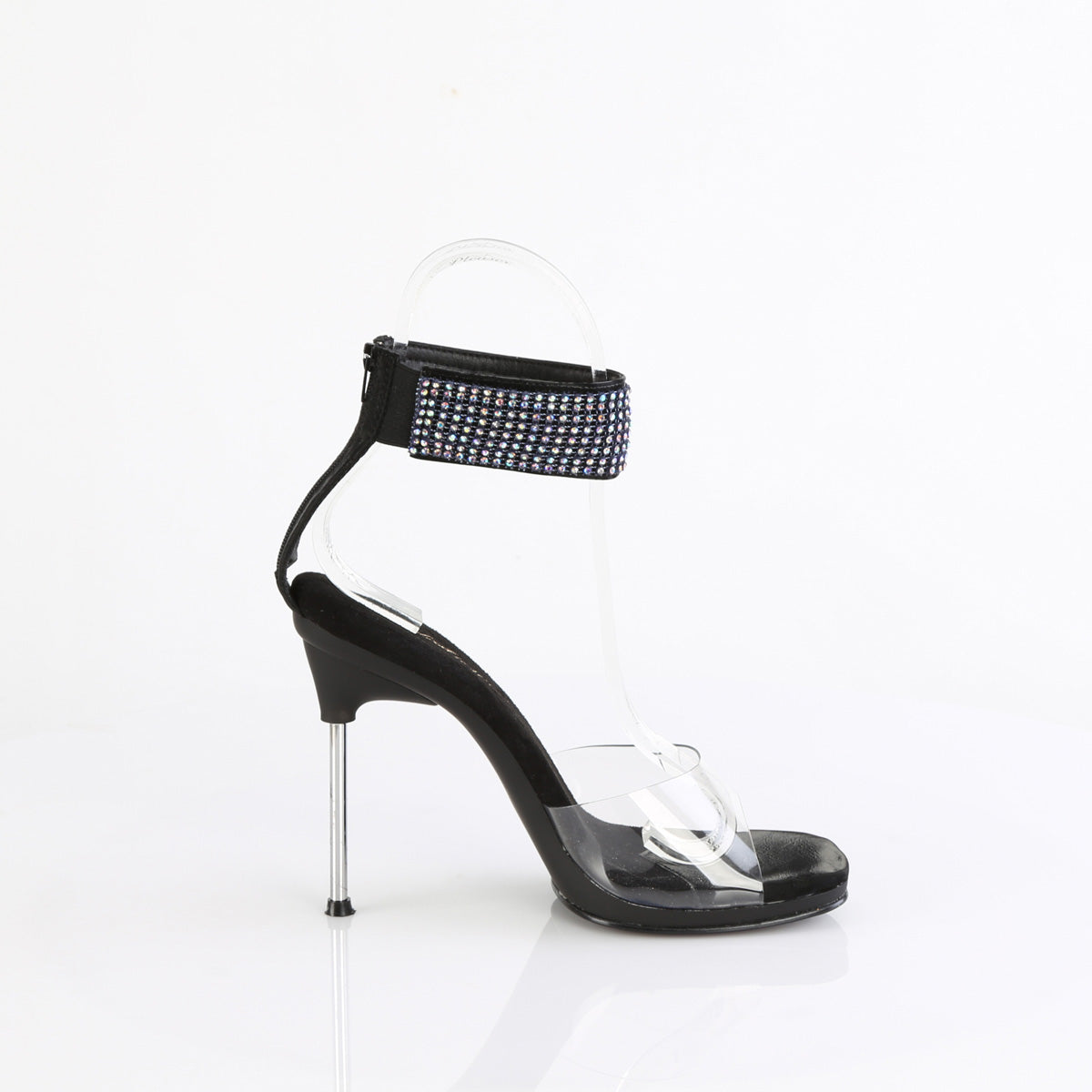 【FABULICIOUS】CHIC-42 シューズ Clr-Blk Faux Leather-AB RS/Blk【取寄】