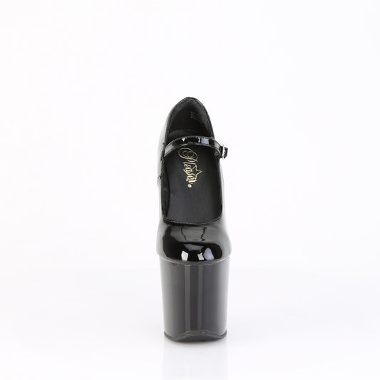 【PLEASER】CRAZE-880 プラットフォームシューズ Blk Pat/Blk【取寄】
