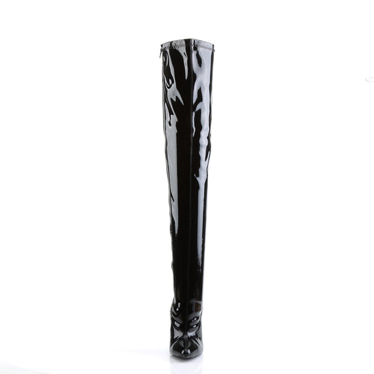 【DEVIOUS】DAGGER-3000 シングルソールシューズ Blk Stretch Pat【取寄】