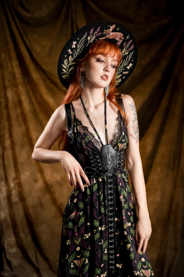 【RESTYLE】ハット*HARE MOON WIDE BRIM HAT【取寄】
