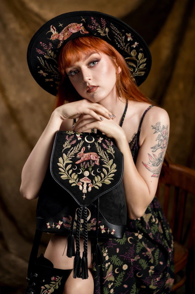 【RESTYLE】ハット*HARE MOON WIDE BRIM HAT【取寄】