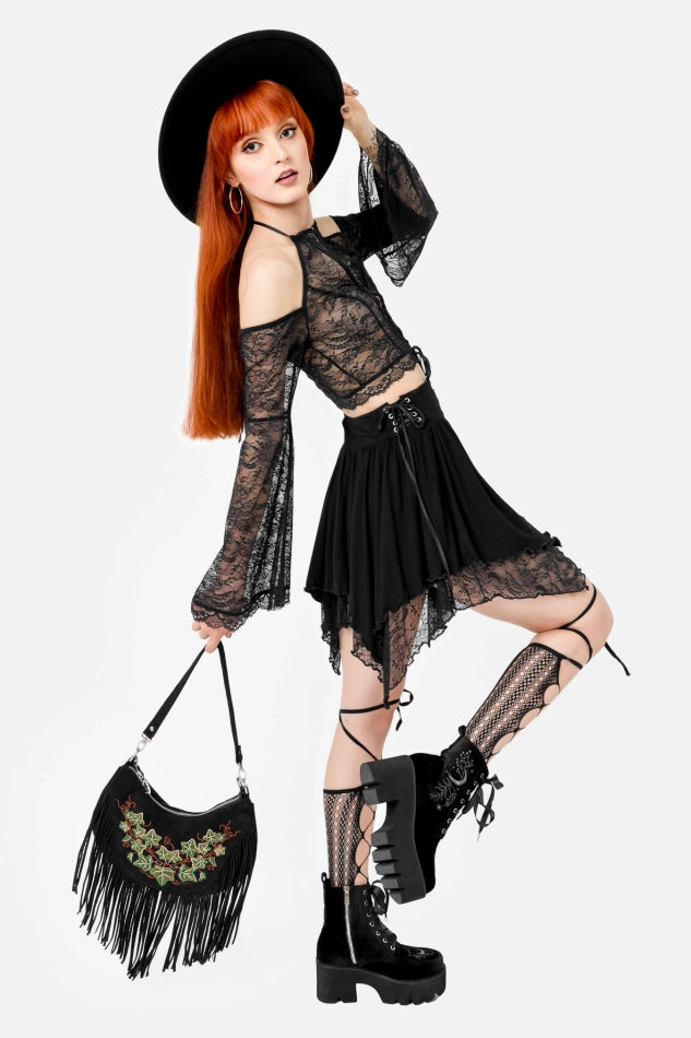 【RESTYLE】バッグ*TANGLED VINES TASSEL BAG【取寄】