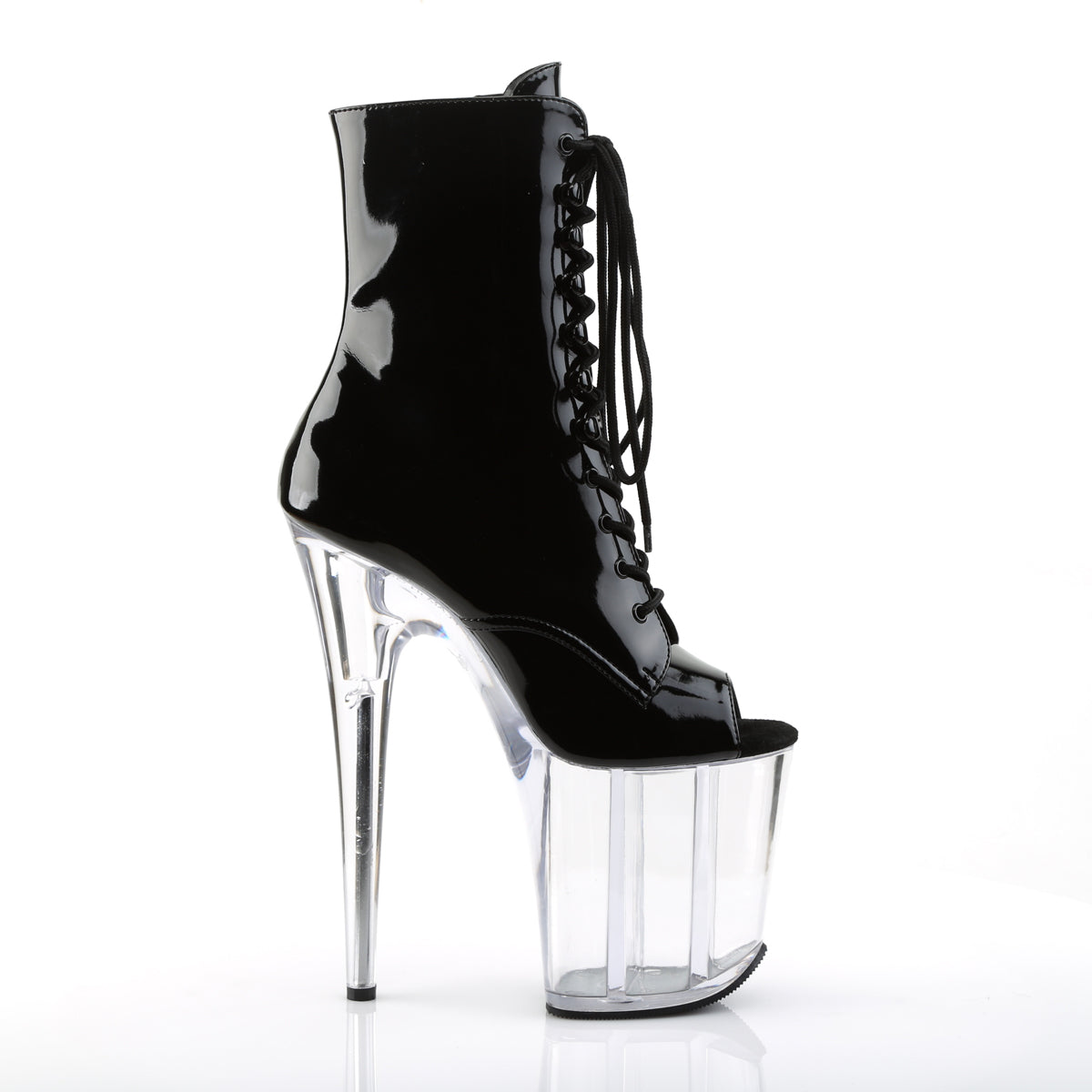 【PLEASER】FLAMINGO-1021 シューズ Blk Pat/Clr【取寄】