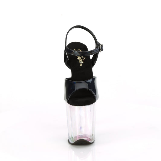 【PLEASER】FLAMINGO-809HT プラットフォームシューズ Blk Holo Pat/Holo Tinted【取寄】