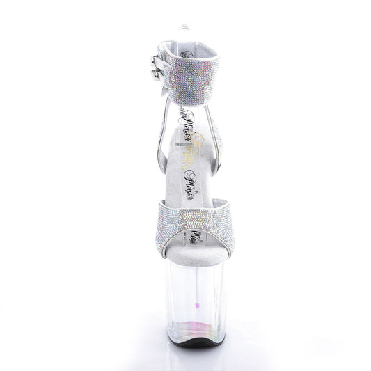 【PLEASER】FLAMINGO-891HTRS プラットフォームシューズ Slv AB RS-TPU/Holo Tinted【取寄】