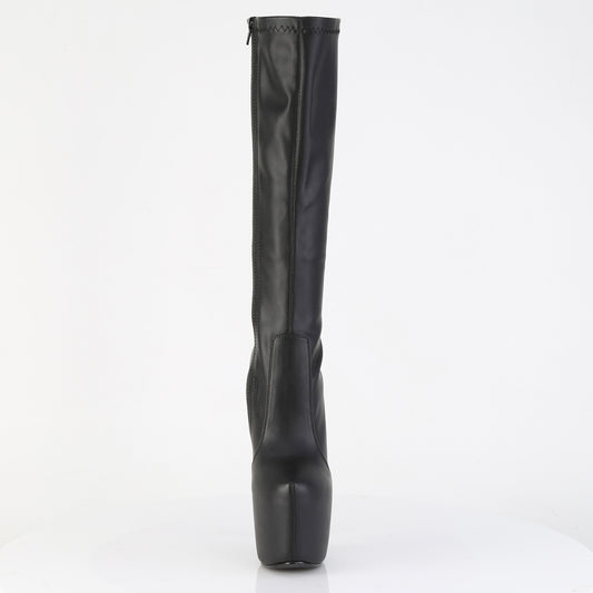 【PLEASER】JUBILANT-2000 プラットフォームシューズ Blk Str. Faux Leather【取寄】