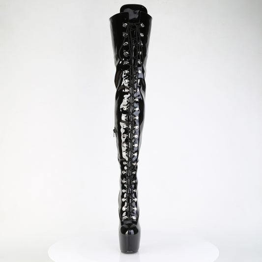 【PLEASER】JUBILANT-4012 シューズ Blk Str. Pat【取寄】