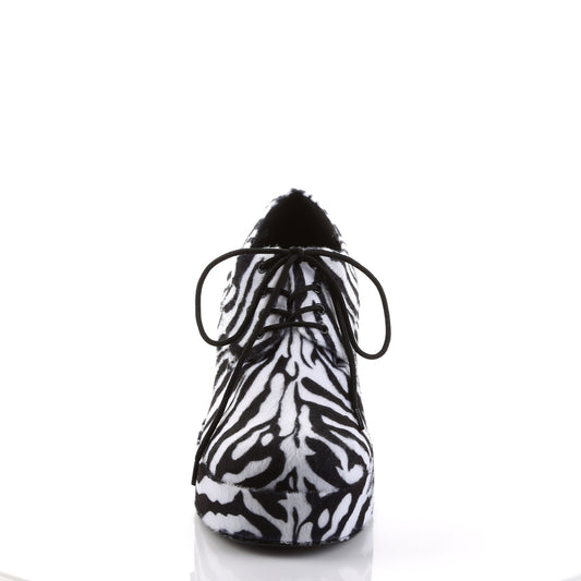 【FUNTASMA】PIMP-02 プラットフォームシューズ Zebra Fur【取寄】