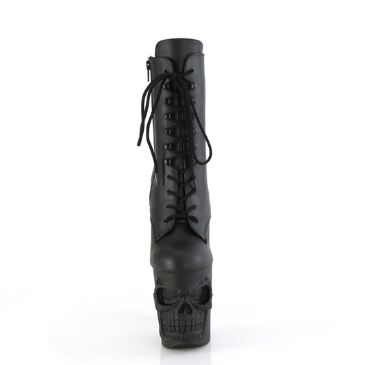 【PLEASER】RAPTURE-1020 プラットフォームシューズ Blk Faux Leather/Blk Matte【取寄】