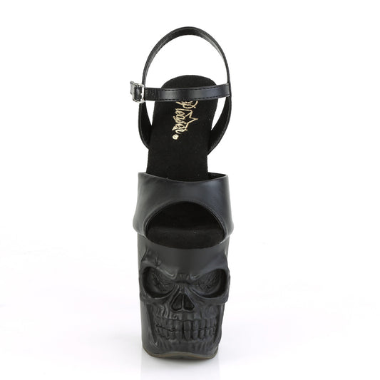 【PLEASER】RAPTURE-809 プラットフォームシューズ Blk Faux Leather/Blk Matte【取寄】