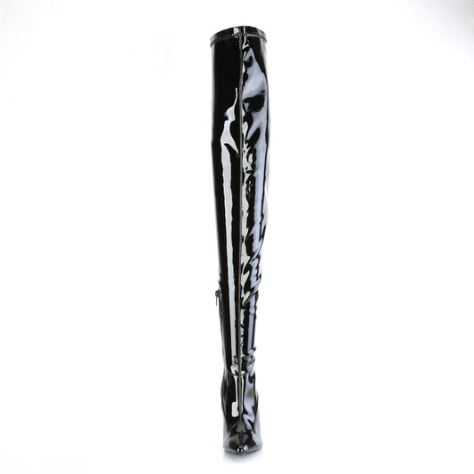 【PLEASER】SEDUCE-4000SLT シングルソールシューズ Blk Str Pat【取寄】