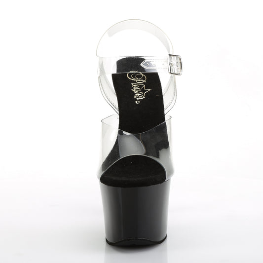 【PLEASER】SKY-308CRS シューズ Clr/Blk-Champagne AB RSTN【取寄】
