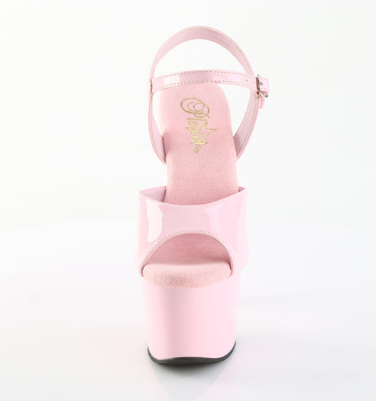 【PLEASER】SKY-309 プラットフォームシューズ B. Pink Pat/B. Pink【取寄】