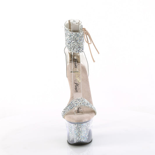 【PLEASER】SKY-327RSI シューズ Slv Multi RS-Nude/Slv RS【取寄】