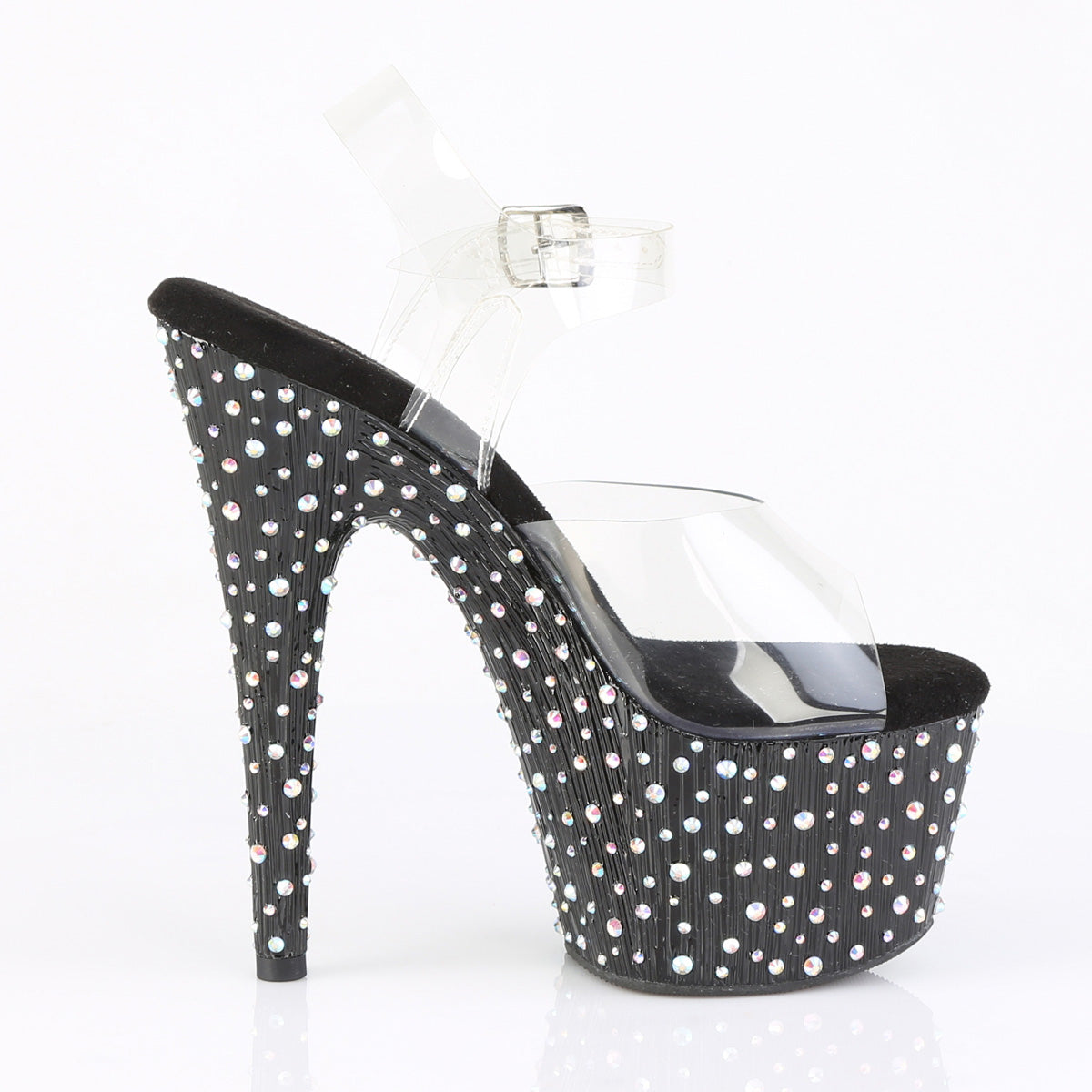 【PLEASER】STARDANCE-708 シューズ Clr/Blk-Slv Multi RS【取寄】