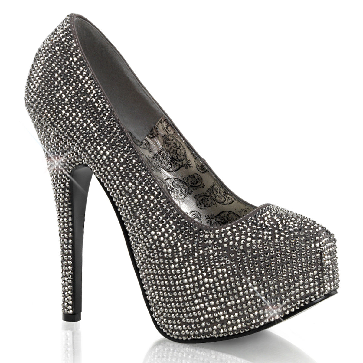 【BORDELLO】TEEZE-06R プラットフォームシューズ Gray Satin-Pewter RS【取寄】