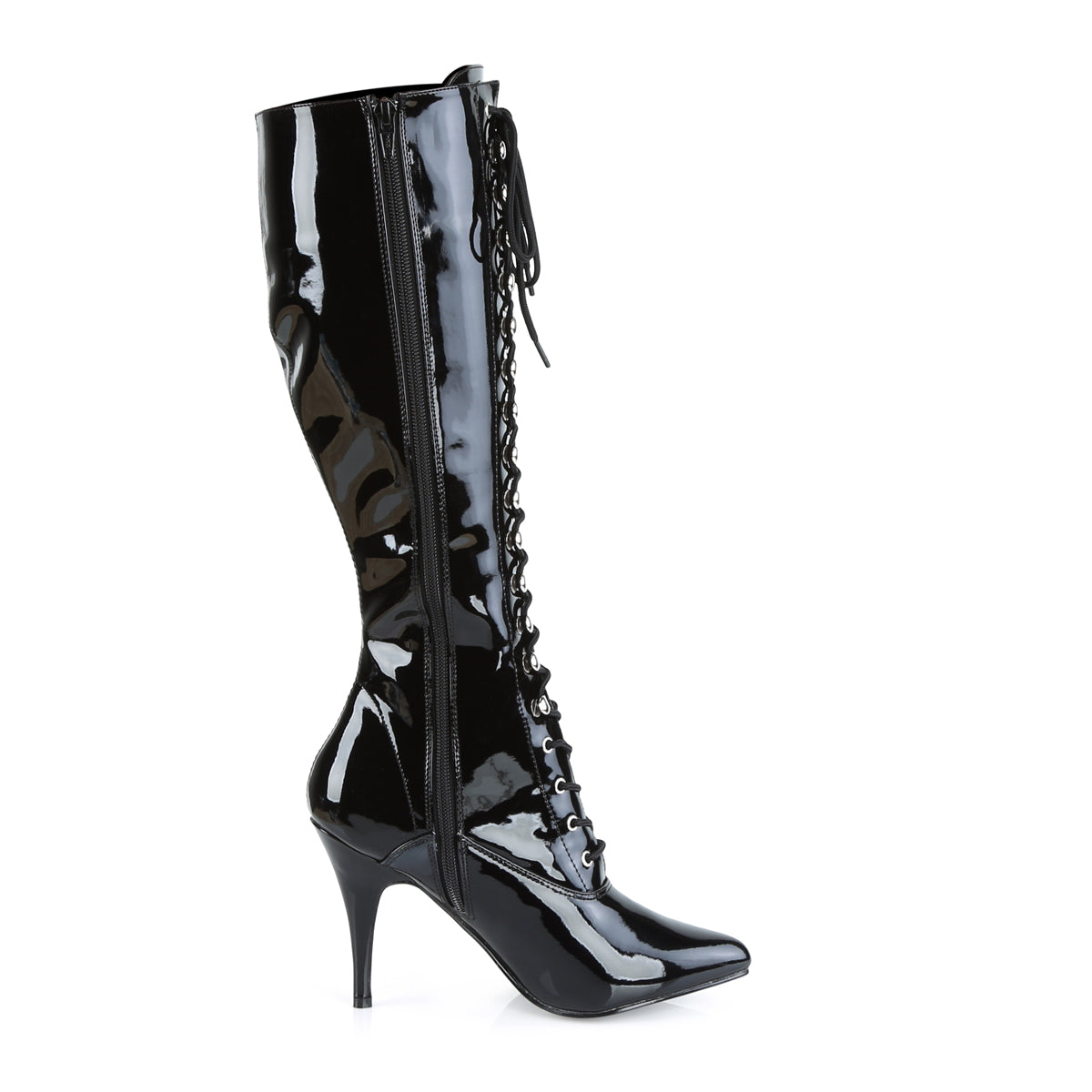 【PLEASER】VANITY-2020 シングルソールシューズ Blk Pat【取寄】
