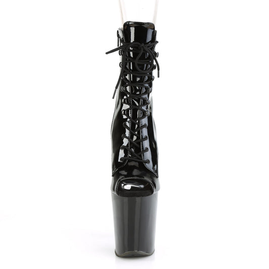 【PLEASER】XTREME-1021 シューズ Blk Pat/Blk【取寄】