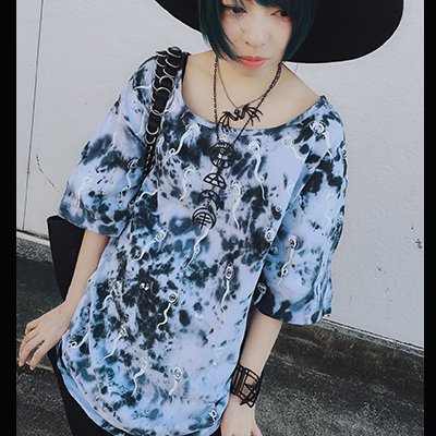 【FAR STAR】BIG Tシャツ(スペルマ/タイダイ)