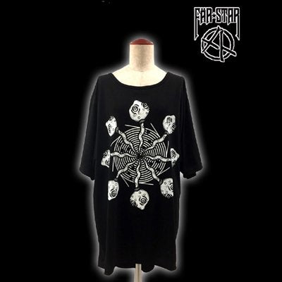 【FAR STAR】BIG フィッシュテイルTシャツ(メト総選挙T/スペルマタトゥー)