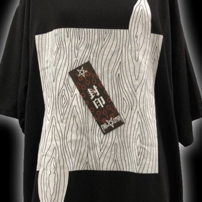 【FAR STAR】BIG フィッシュテイルTシャツ(封印木目)