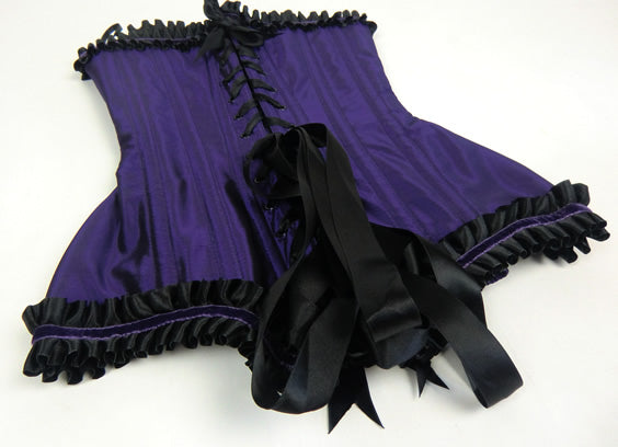 Overbust Corset - HELENA PURPLE