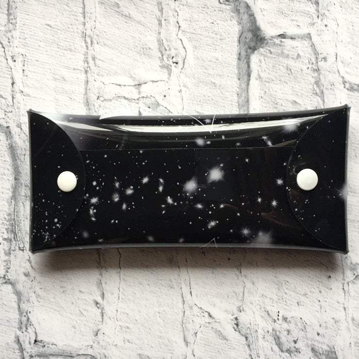 plague mask girl vinyl pouch