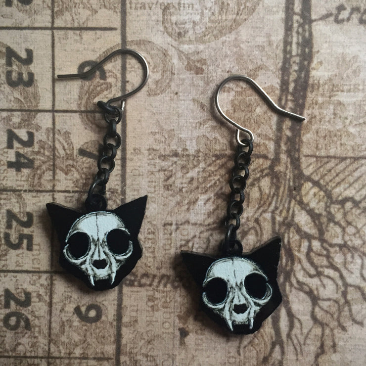 CAT SKULLPierce/Earrings