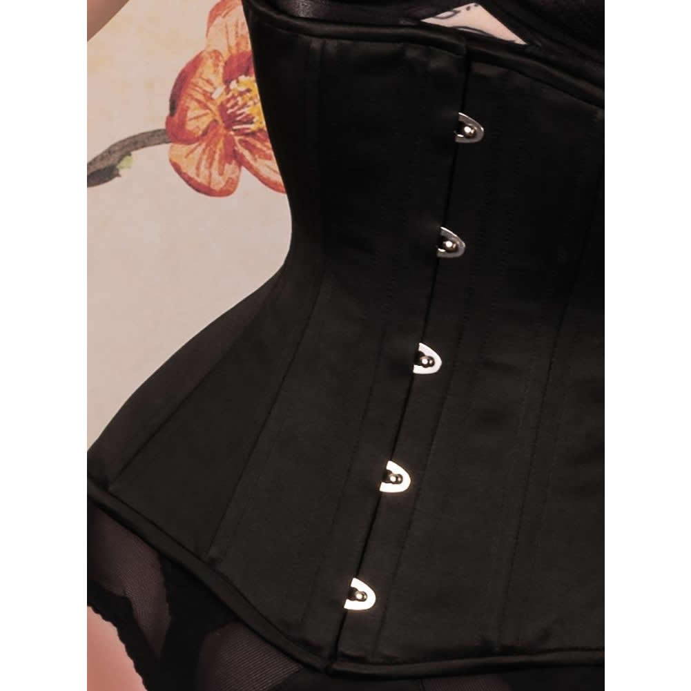 【WHAT KATIE DID】アンダーバストコルセット L4086-ブラック18inch