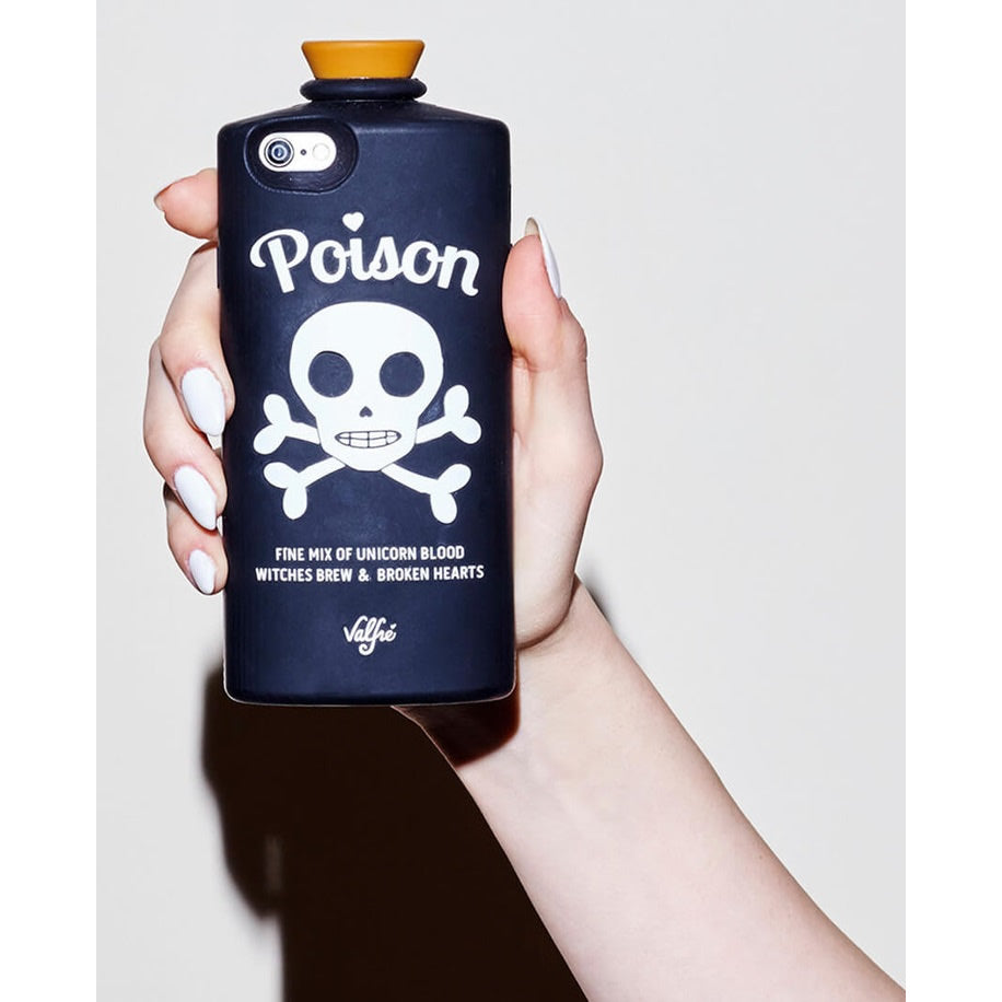 POISON 3D IPHONE CASE(BLACK)