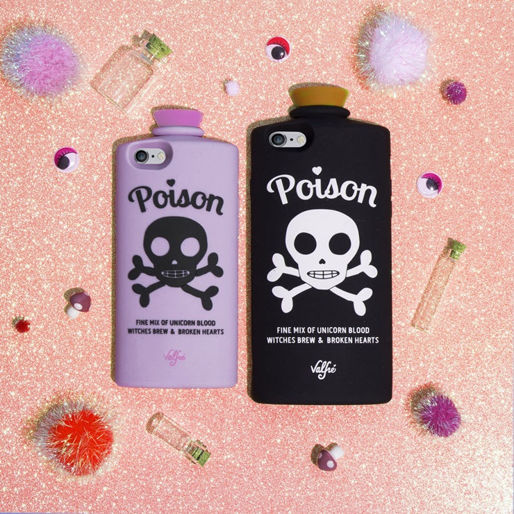 POISON 3D IPHONE CASE(BLACK)