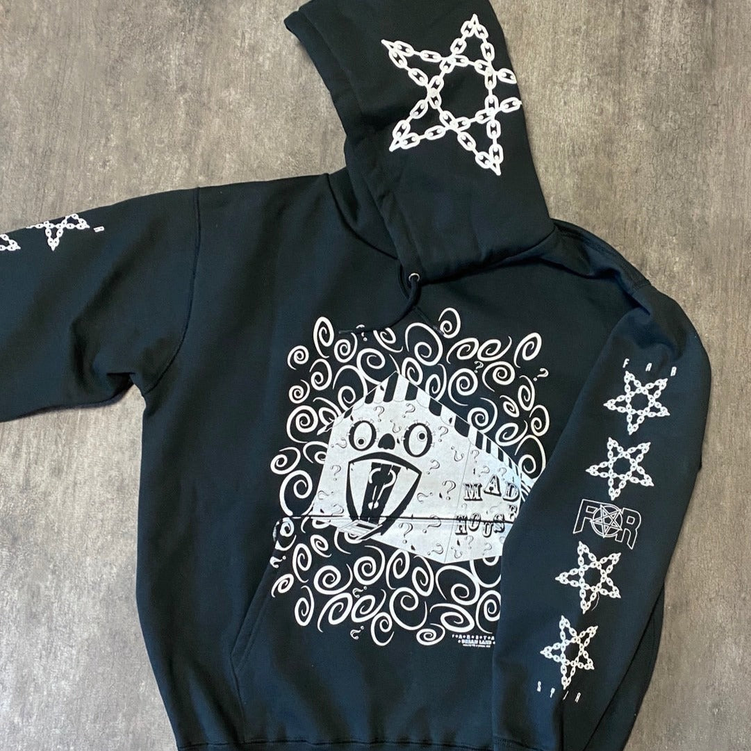 BIG silhouette hoodie (surprise house)