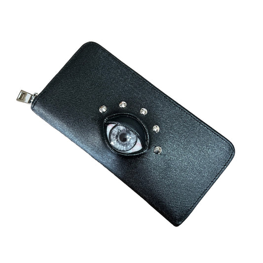 EYE WALLET LONG/ GRAY(SAFIANO)