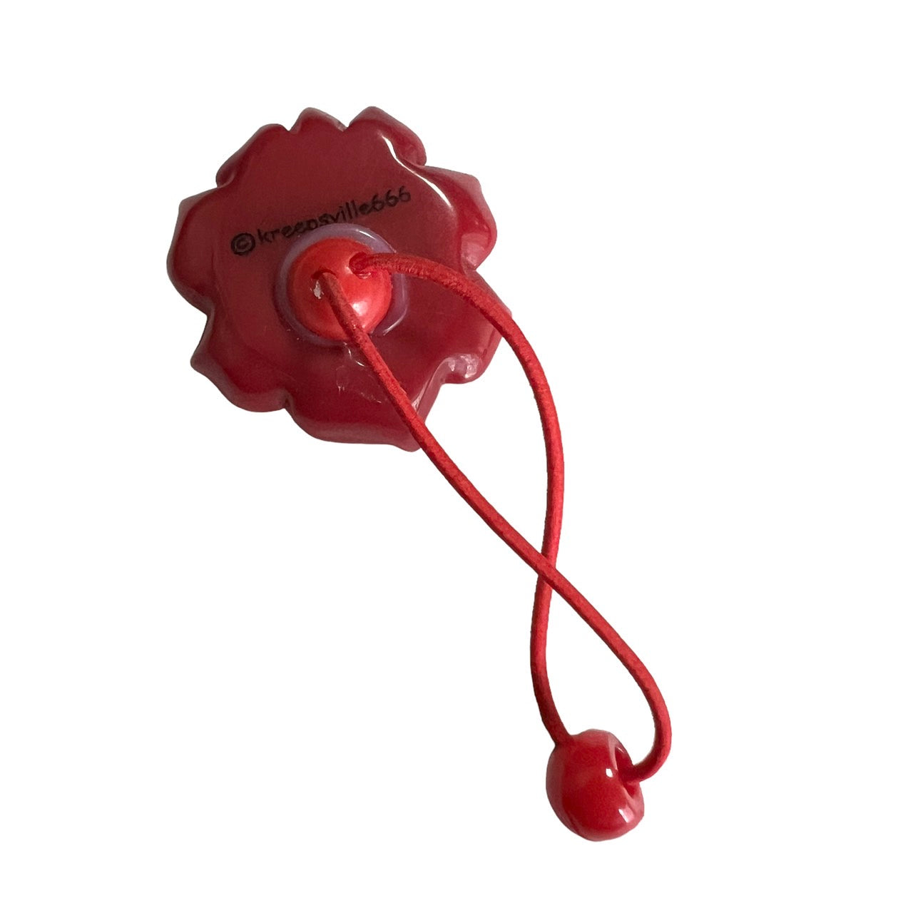 Skull Rose Hair Rubber