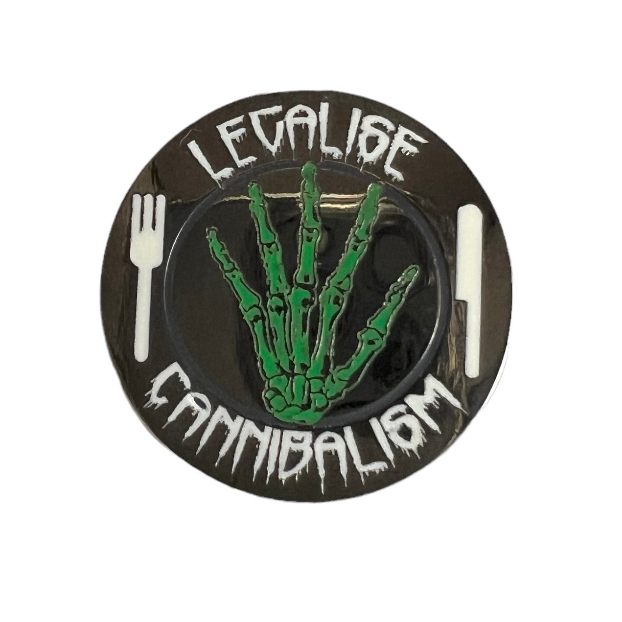 LEGALISE pin badge