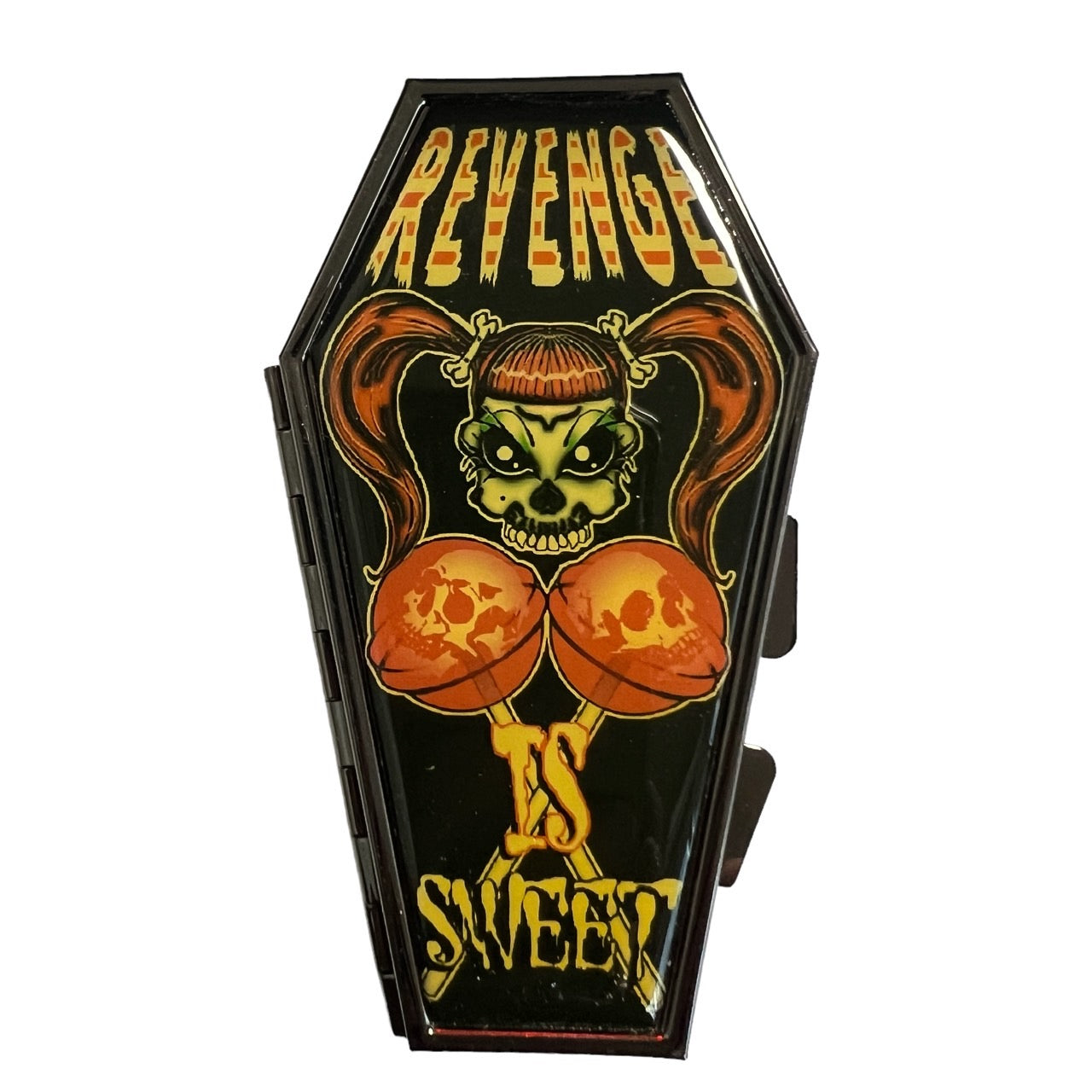 Coffin compact mirror