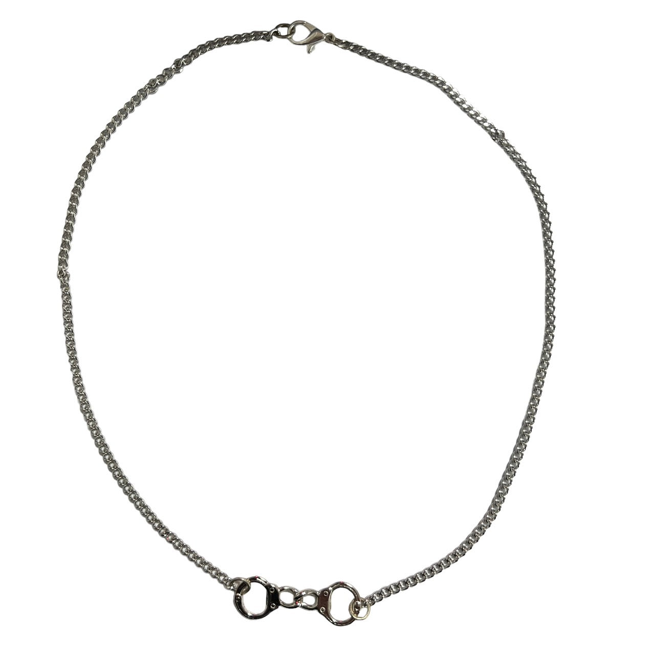 hand cuffs necklace