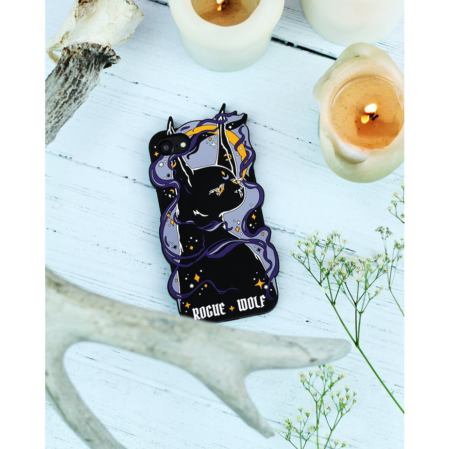 WITCH KITTEN MERLYN PHONE CASE