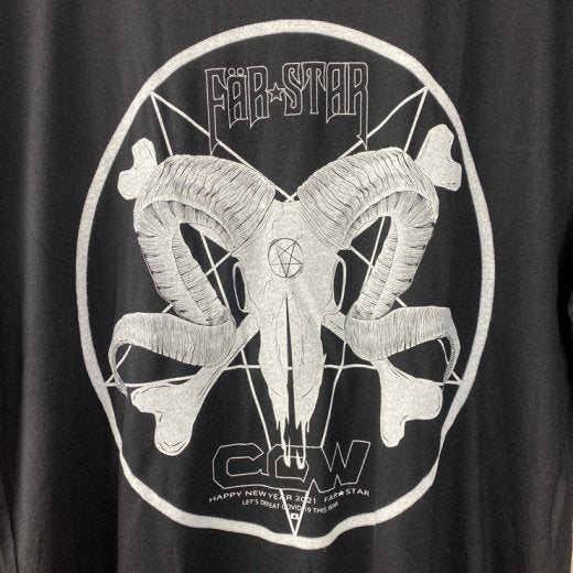 【FAR STAR】BIG フィッシュテイルTシャツ(COW)